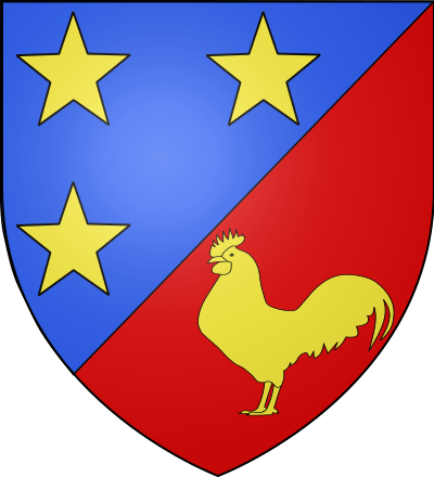 Blason de la commune Auge