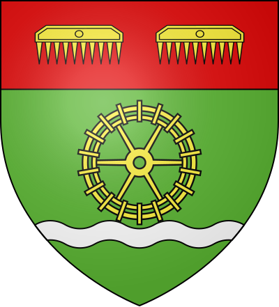 Blason de la commune Biermes