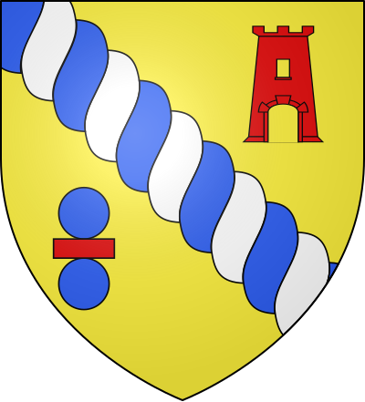 Blason de la commune Brévilly
