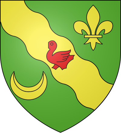 Blason de la commune Brognon