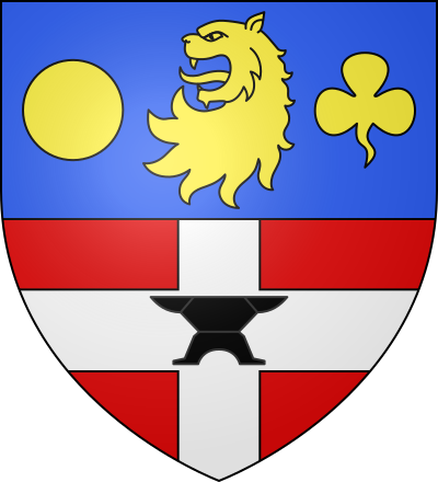 Blason de la commune Chatel-Chéhéry