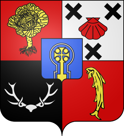 Blason de la commune Cheveuges