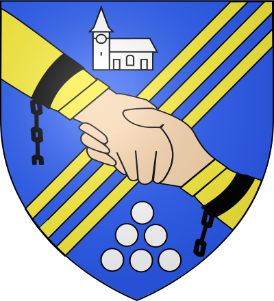 Blason de la commune La Francheville
