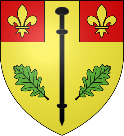 Blason de la commune Lucquy
