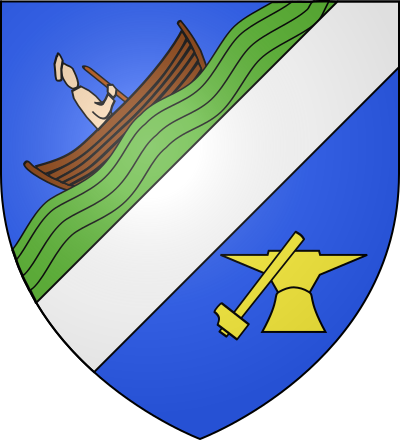 Blason de la commune Nouzonville