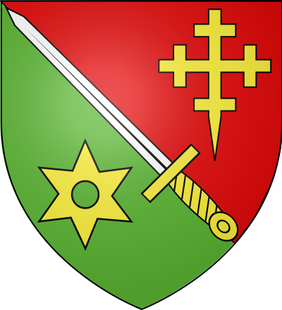 Blason de la commune Pouru-aux-Bois