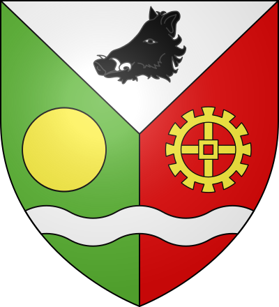 Blason de la commune Pure