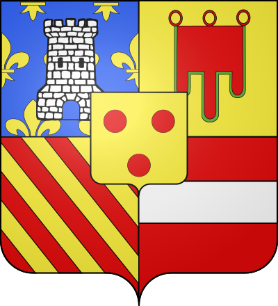 Blason de la commune Raucourt-et-Flaba