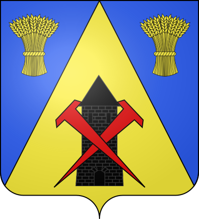 Blason de la commune Saint-Marceau
