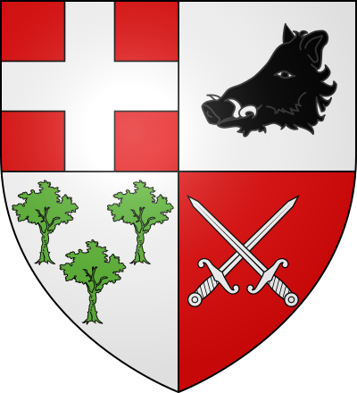 Blason de la commune Sévigny-la-Forêt