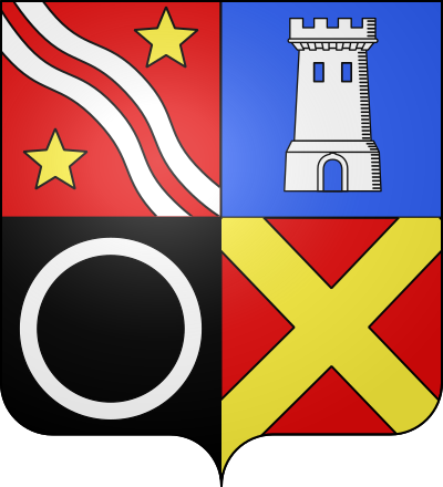 Blason de la commune Thugny-Trugny