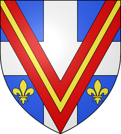 Blason de la commune Vaux-Villaine