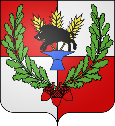 Blason de la commune Vivier-au-Court