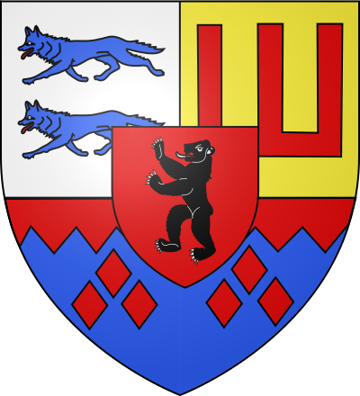 Blason de la commune Massat