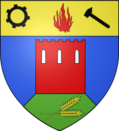 Blason de la commune Saint-Quentin-la-Tour