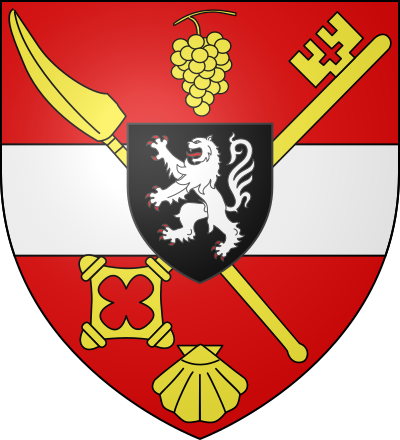 Blason de la commune Bragelogne-Beauvoir