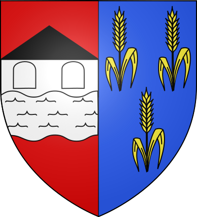 Blason de la commune Chamoy