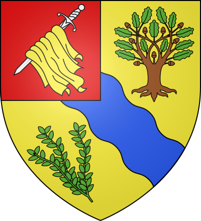 Blason de la commune Chennegy