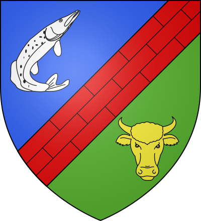 Blason de la commune Courteranges