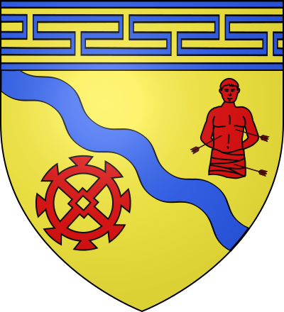 Blason de la commune Crésantignes