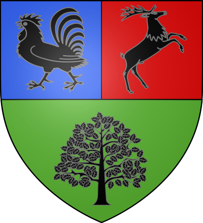 Blason de la commune Faux-Villecerf