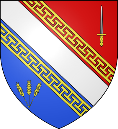 Blason de la commune Mailly-le-Camp