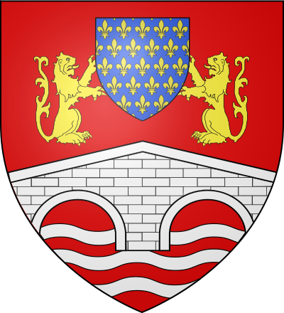 Blason de la commune Méry-sur-Seine