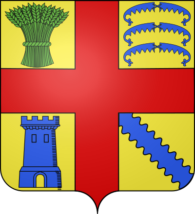 Blason de la commune Montmorency-Beaufort