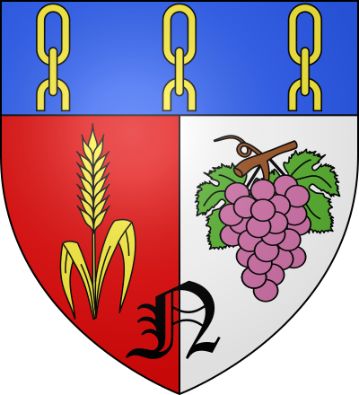 Blason de la commune Noé-les-Mallets
