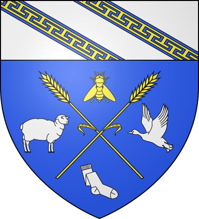 Blason de la commune Orvilliers-Saint-Julien
