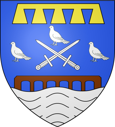 Blason de la commune Rosnay-l'Hôpital
