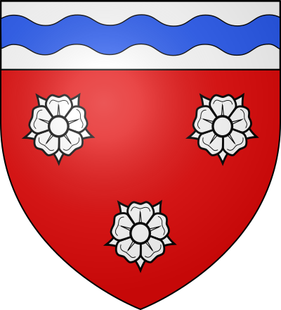 Blason de la commune Saint-Julien-les-Villas