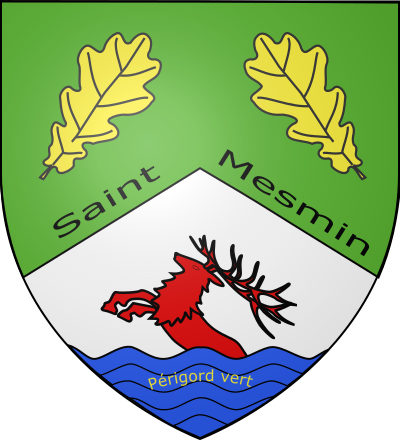 Blason de la commune Saint-Mesmin