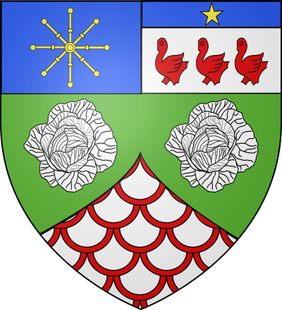 Blason de la commune Vallentigny