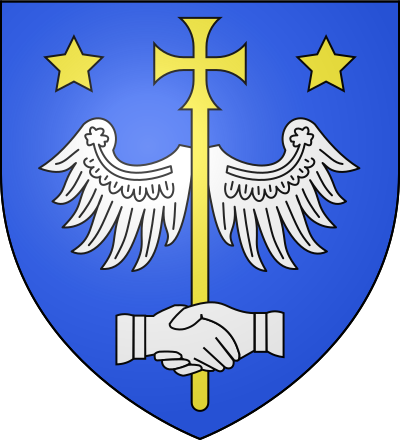 Blason de la commune Alet-les-Bains
