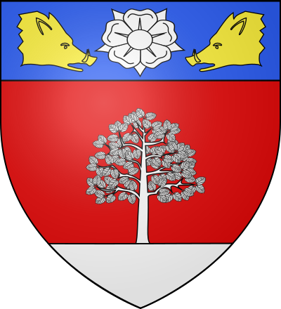 Blason de la commune Les Brunels