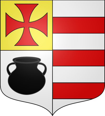 Blason de la commune Cubières-sur-Cinoble