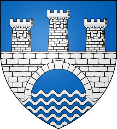 Blason de la commune Lagrasse