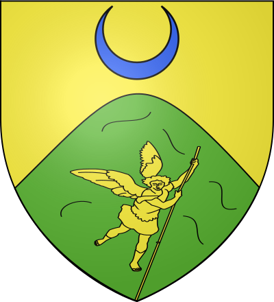 Blason de la commune Pech-Luna