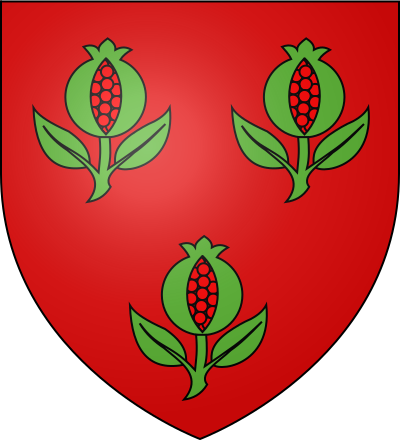 Blason de la commune La Pomarède