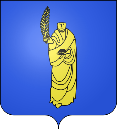 Blason de la commune Saint-Papoul
