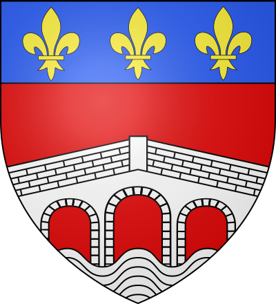 Blason de la commune Camarès