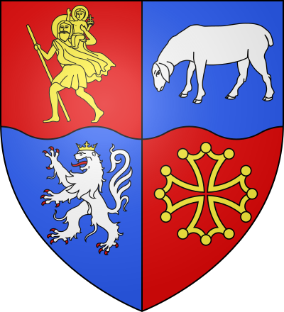 Blason de la commune Comprégnac