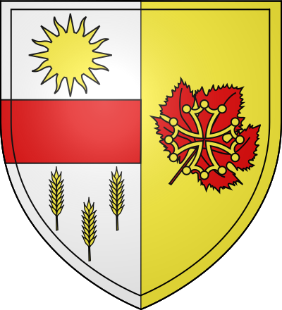 Blason de la commune La Fouillade