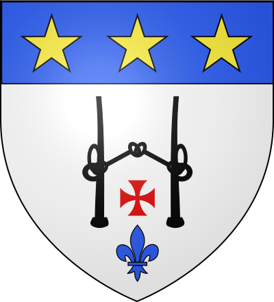 Blason de la commune L' Hospitalet-du-Larzac