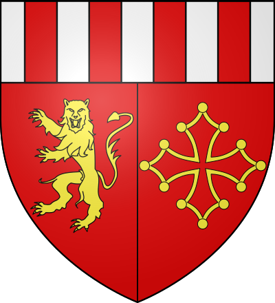 Blason de la commune Laissac-Sévérac l'Église