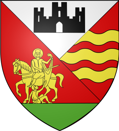 Blason de la commune Lédergues