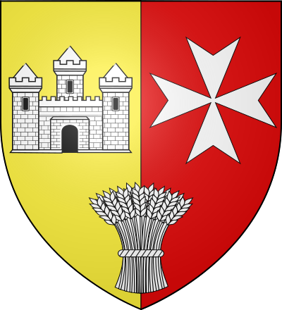 Blason de la commune Lugan