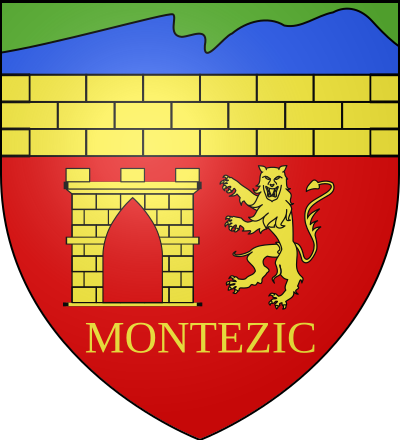 Blason de la commune Montézic