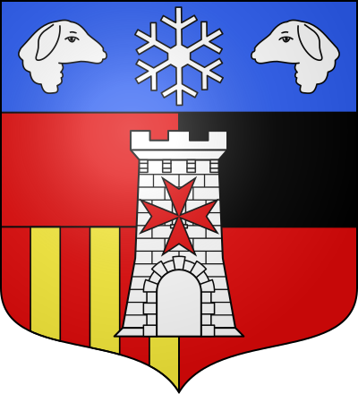 Blason de la commune Mouret